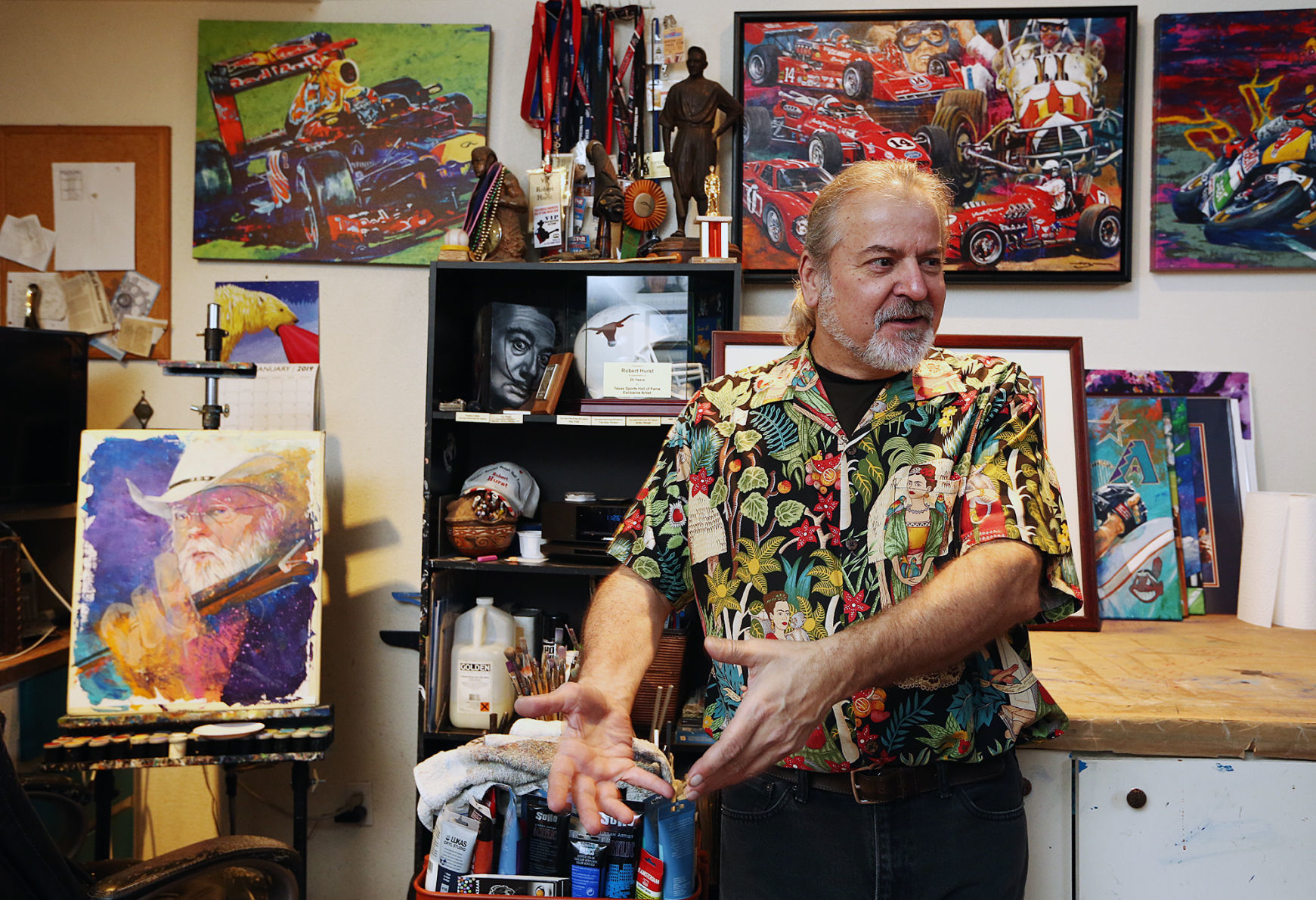 Texas Sports Hall of Fame artist